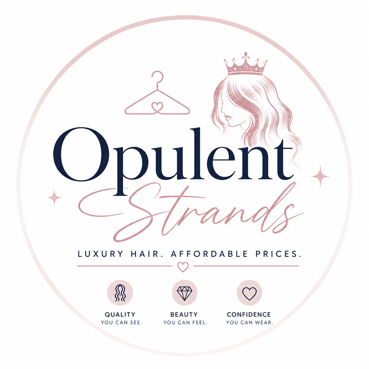 Opulent Strands Logo